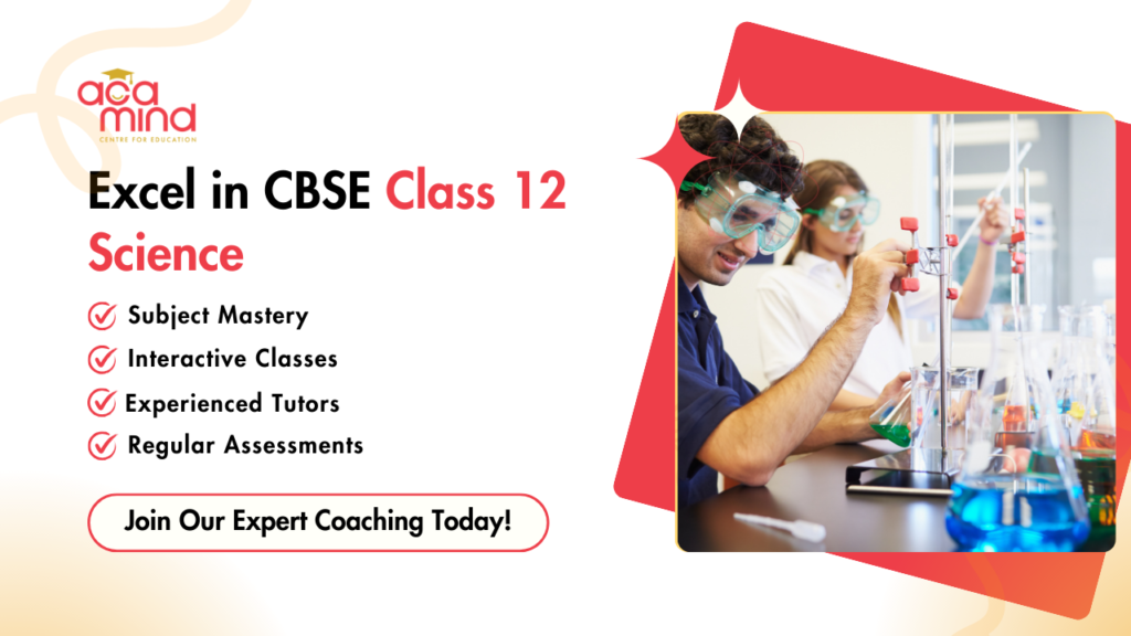 CBSE Class 12 Science