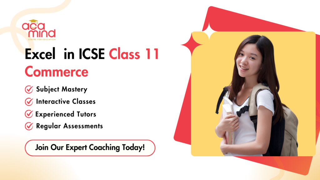 ICSE class 11 commerce
