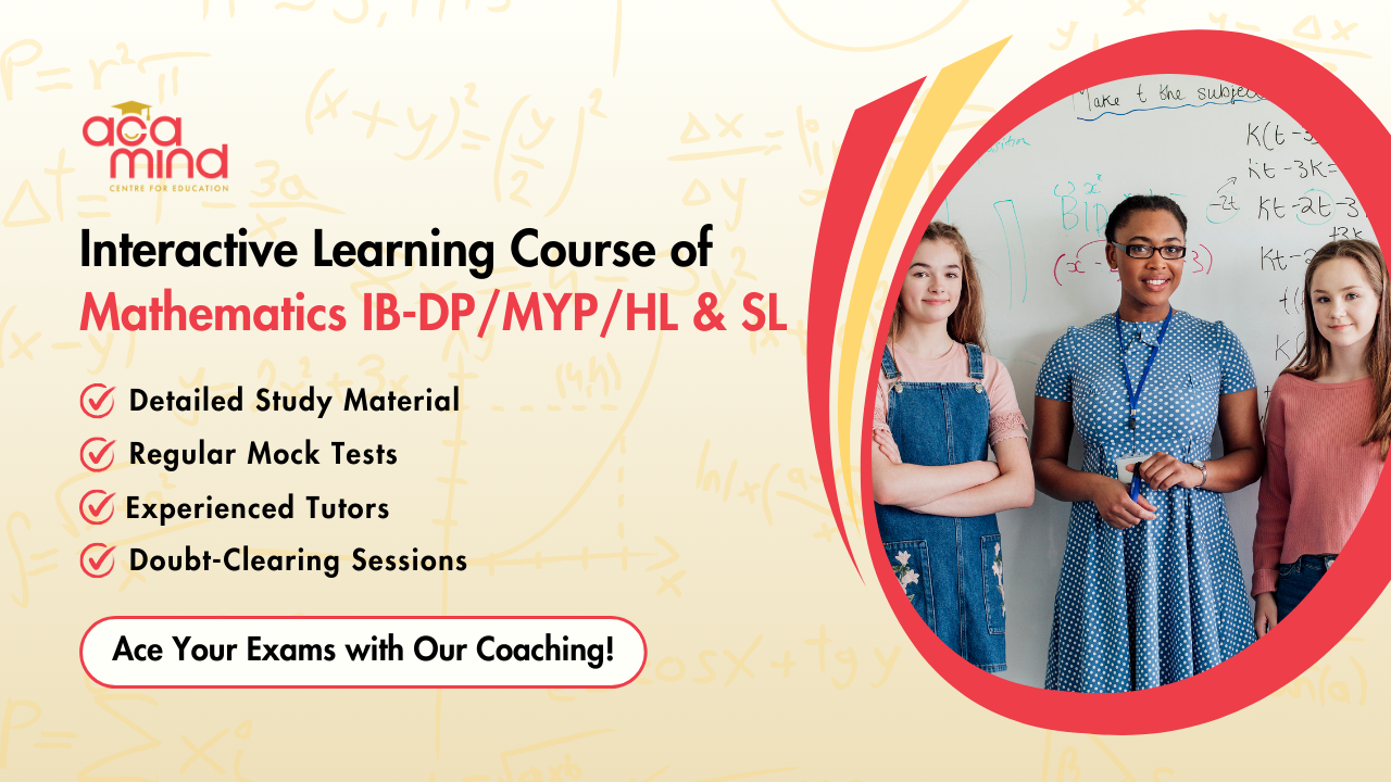 Mathematics IB-DP/MYP/HL & SL