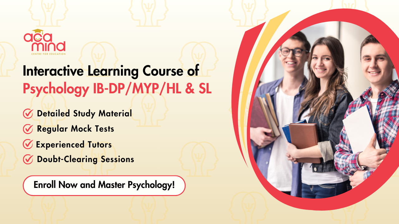 Psychology IB-DP/MYP/HL & SL