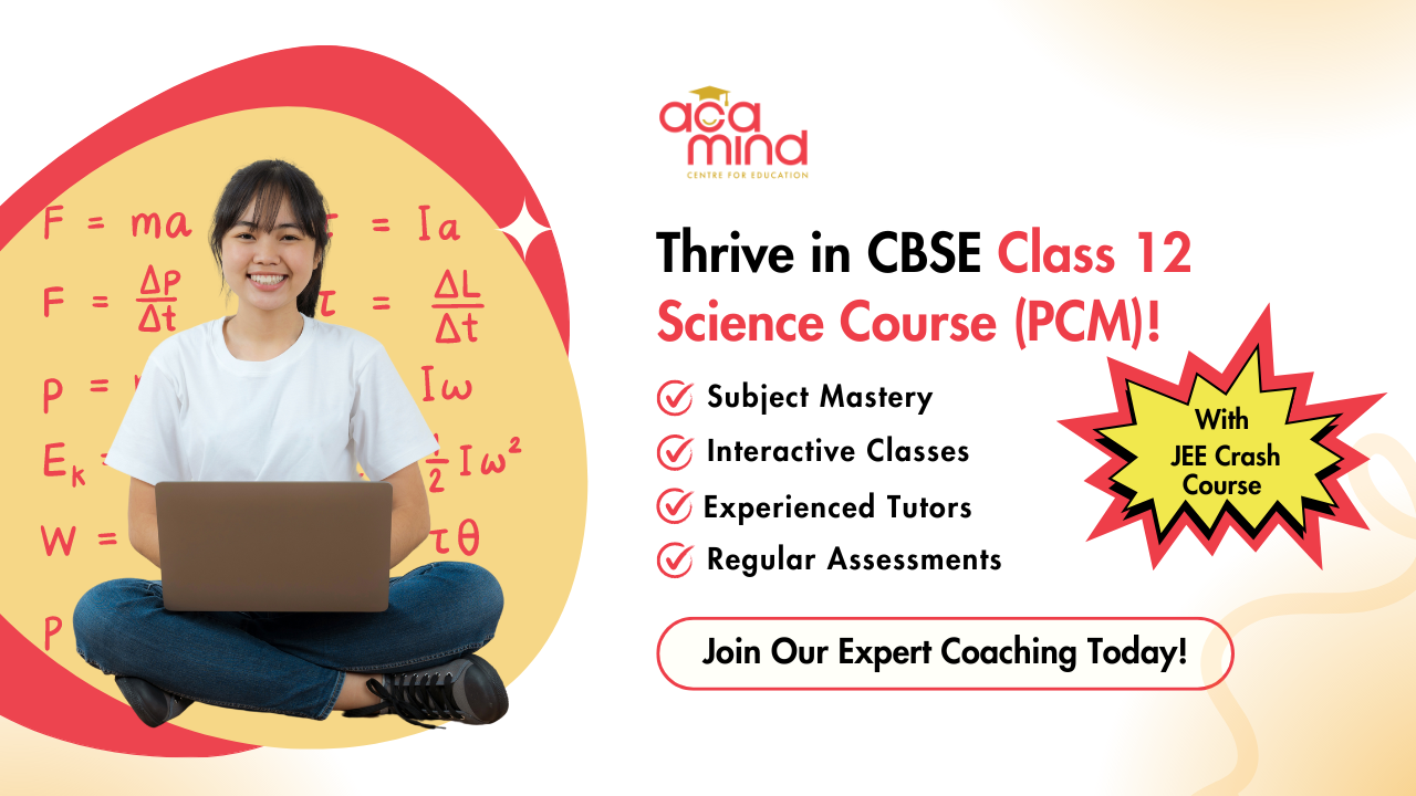CBSE Class 12 Science (PCM) with JEE Crash Course